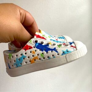 Native Jefferson Shark Water Sneakers Shoes kids c4